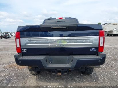 Lot #3037527751 2022 FORD F-350 PLATINUM