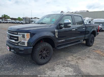 Lot #3037527751 2022 FORD F-350 PLATINUM