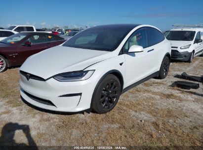 Lot #2995285175 2023 TESLA MODEL X DUAL MOTOR ALL-WHEEL DRIVE/STANDARD RANGE