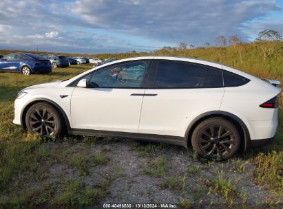 Lot #2995285175 2023 TESLA MODEL X DUAL MOTOR ALL-WHEEL DRIVE/STANDARD RANGE