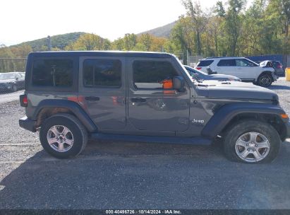 Lot #2995300604 2018 JEEP WRANGLER UNLIMITED SPORT S 4X4