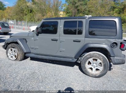 Lot #2995300604 2018 JEEP WRANGLER UNLIMITED SPORT S 4X4