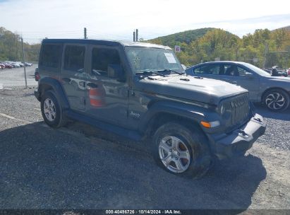 Lot #2995300604 2018 JEEP WRANGLER UNLIMITED SPORT S 4X4