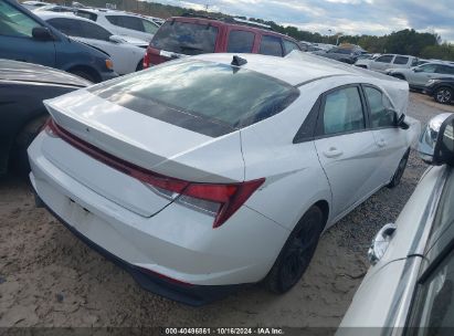 Lot #3036721859 2021 HYUNDAI ELANTRA SEL