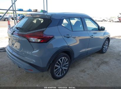 Lot #2992830560 2021 NISSAN KICKS SV XTRONIC CVT