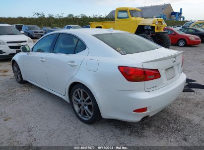 Lot #2992826468 2008 LEXUS IS 250