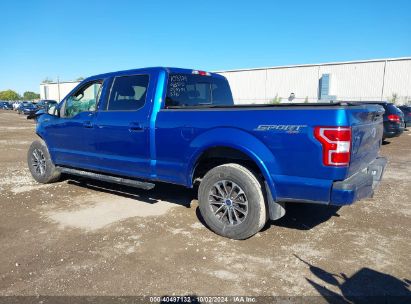 Lot #3052077174 2018 FORD F-150 XLT