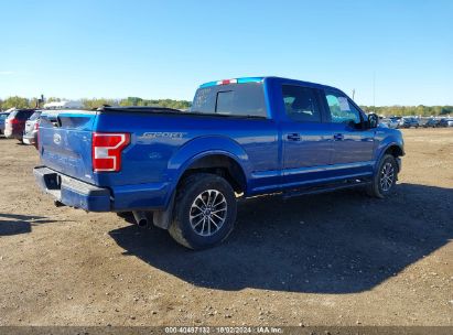 Lot #3052077174 2018 FORD F-150 XLT