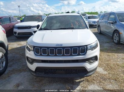 Lot #2996534320 2022 JEEP COMPASS LATITUDE FWD