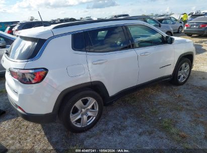 Lot #2996534320 2022 JEEP COMPASS LATITUDE FWD