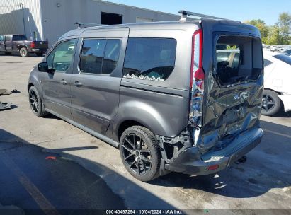 Lot #2990356083 2015 FORD TRANSIT CONNECT TITANIUM