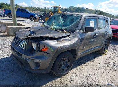 Lot #2992818344 2020 JEEP RENEGADE SPORT 4X4