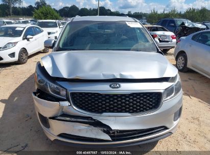 Lot #2992826447 2016 KIA SEDONA LX