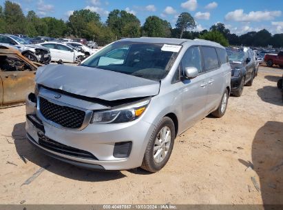 Lot #2992826447 2016 KIA SEDONA LX