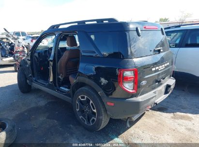 Lot #2990349654 2022 FORD BRONCO SPORT OUTER BANKS