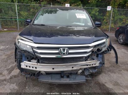 Lot #2995300386 2016 HONDA PILOT EX-L