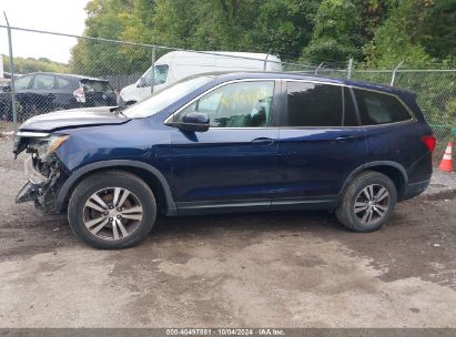 Lot #2995300386 2016 HONDA PILOT EX-L