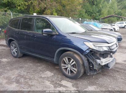 Lot #2995300386 2016 HONDA PILOT EX-L