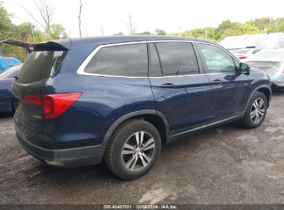 Lot #2995300386 2016 HONDA PILOT EX-L