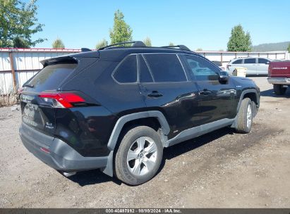 Lot #2995300935 2020 TOYOTA RAV4 HYBRID XLE