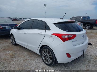 Lot #2992826416 2017 HYUNDAI ELANTRA GT