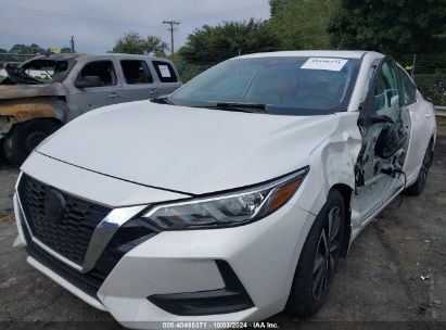 Lot #2996534309 2022 NISSAN SENTRA SV XTRONIC CVT