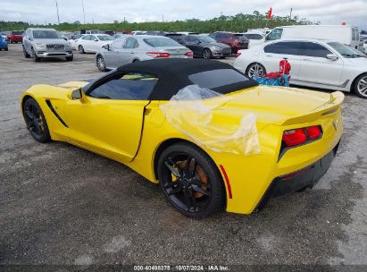 Lot #2992826399 2014 CHEVROLET CORVETTE STINGRAY Z51