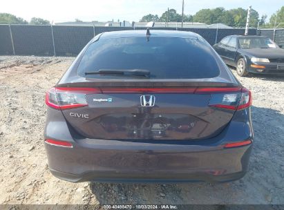 Lot #2992826389 2023 HONDA CIVIC EX-L /EX-L W/O BSI