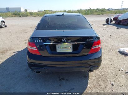 Lot #3053064694 2012 MERCEDES-BENZ C 300 LUXURY 4MATIC/SPORT 4MATIC