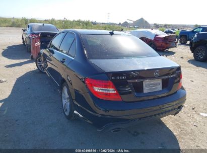 Lot #3053064694 2012 MERCEDES-BENZ C 300 LUXURY 4MATIC/SPORT 4MATIC