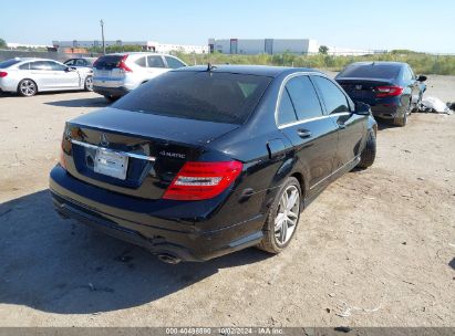 Lot #3053064694 2012 MERCEDES-BENZ C 300 LUXURY 4MATIC/SPORT 4MATIC