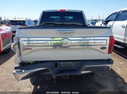 Lot #2990356996 2015 FORD F-150 KING RANCH