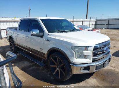 Lot #2990356996 2015 FORD F-150 KING RANCH