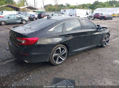 Lot #2995300371 2022 HONDA ACCORD SPORT SPECIAL EDITION