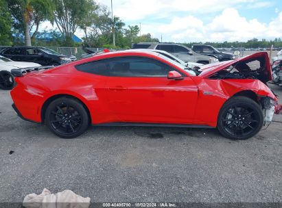 Lot #2992826366 2024 FORD MUSTANG GT PREMIUM