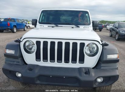 Lot #2992826345 2020 JEEP WRANGLER UNLIMITED SPORT ALTITUDE 4X4