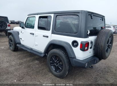 Lot #2992826345 2020 JEEP WRANGLER UNLIMITED SPORT ALTITUDE 4X4