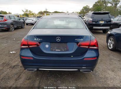 Lot #2992826339 2020 MERCEDES-BENZ A 220 4MATIC