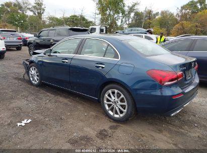 Lot #2992826339 2020 MERCEDES-BENZ A 220 4MATIC