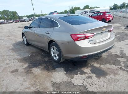 Lot #2996534297 2022 CHEVROLET MALIBU FWD LT