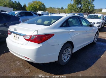 Lot #3035086931 2011 HYUNDAI SONATA GLS