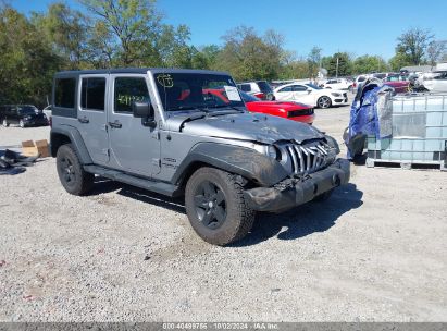 Lot #2995300362 2014 JEEP WRANGLER UNLIMITED SPORT