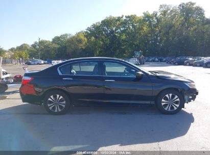 Lot #3035086928 2014 HONDA ACCORD LX