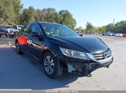 Lot #3035086928 2014 HONDA ACCORD LX