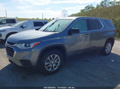 Lot #2992826223 2020 CHEVROLET TRAVERSE FWD LS