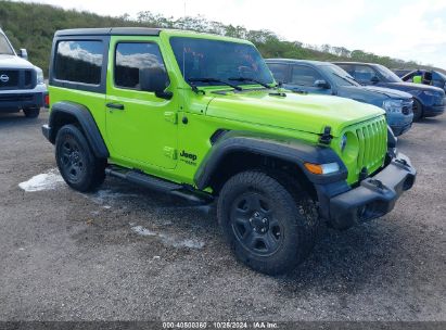 Lot #2992826500 2021 JEEP WRANGLER SPORT 4X4