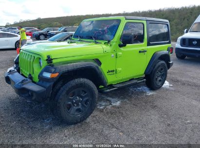 Lot #2992826500 2021 JEEP WRANGLER SPORT 4X4