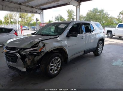 Lot #3035077071 2019 CHEVROLET TRAVERSE LS