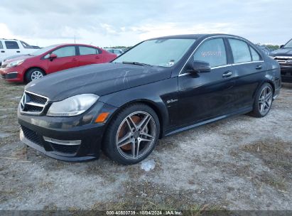 Lot #2994067800 2013 MERCEDES-BENZ C 63 AMG