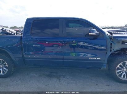 Lot #2990349819 2021 RAM 1500 LARAMIE  4X4 5'7 BOX